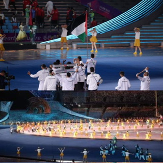 أكبر بعثة  رياضية في تاريخ فلسطين