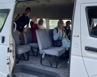 من غزة الى اليابان ..رحلة لثلاث طلاب من غزة