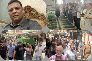 جنازة اخوكم  حسان مرعي العلي ،  في مخيم البداوي