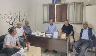 اللجان الشعبية تلتقي جمعية الهلال الأحمر الفلسطيني في الشمال