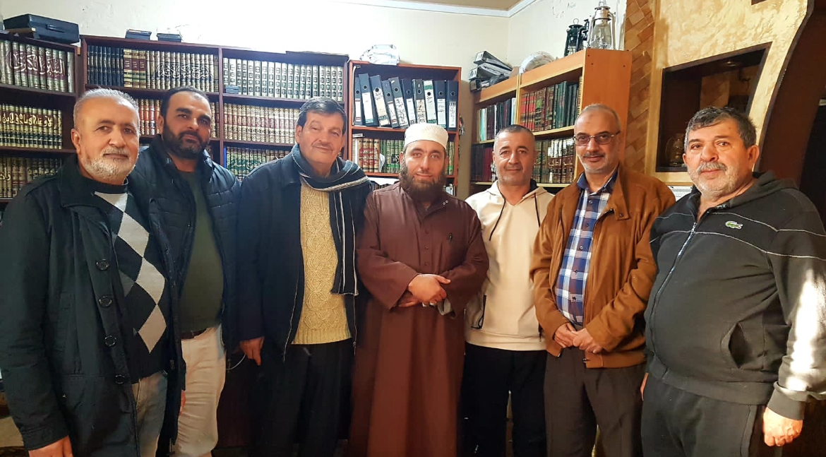 موقع طيور البارد الاعلامي ومجموعة التنسيق الإعلامي تزوران  الدكتور محمود ابو شقير لتهنئته  بمنصبه الجديد