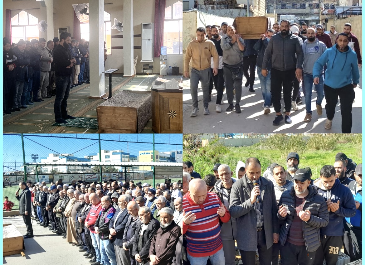 بالصور جنازة اخيكم المرحوم الاخ ابو الذيب وهبة / نهر البارد