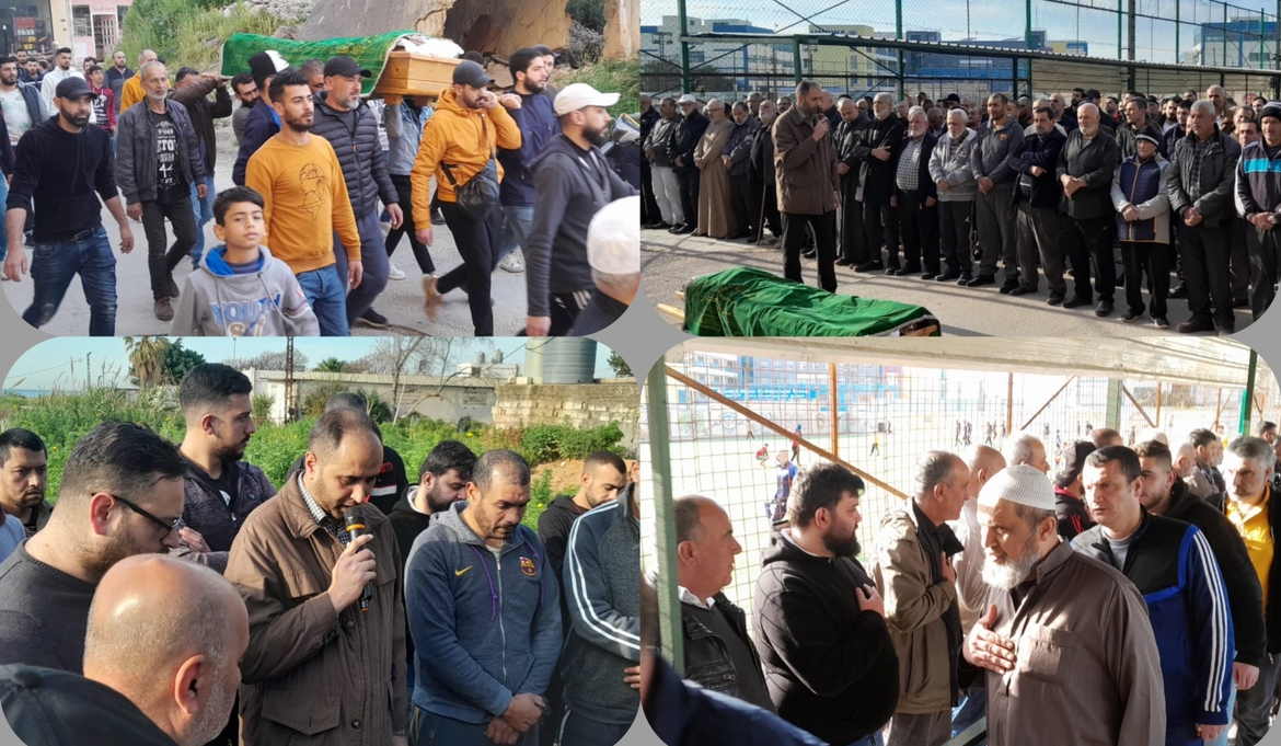 بالصور جنازة اخيكم المرحوم حسان محمود زيدان وهبة / نهر البارد