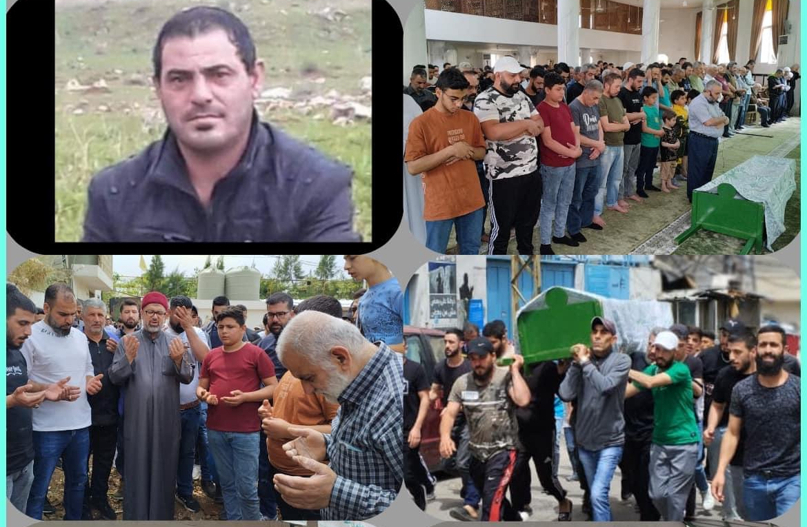 جنازة أخوكم  " خالد خليل كايد / في مخيم البداوي