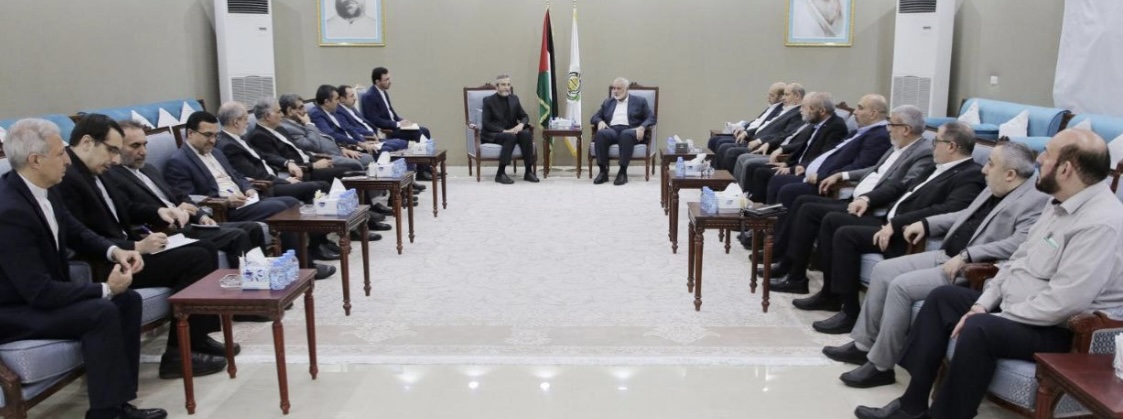 هنية يستقبل وفداً من الخارجية الإيرانية