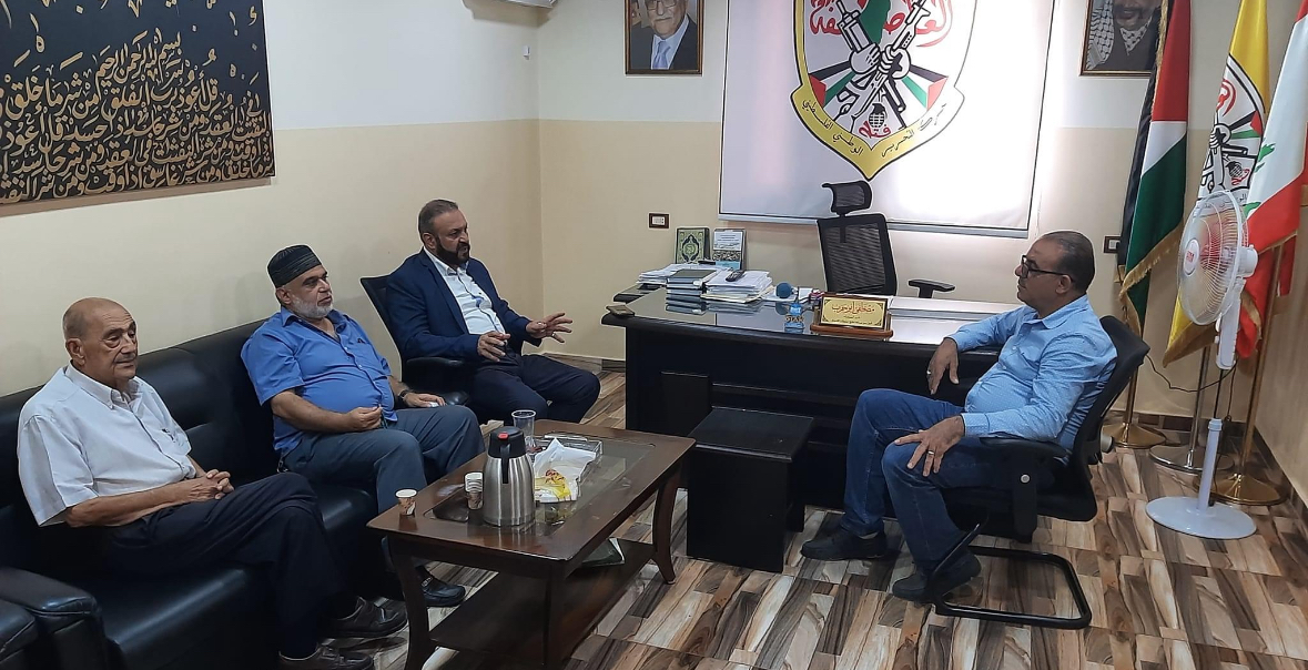 حركة "فتح" في الشمال تستقبل وفدا من تجمع أمان