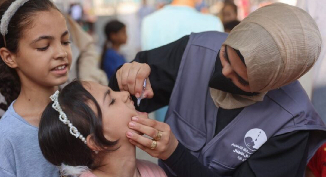 الصحة العالمية: حملة التطعيم ضد شلل الأطفال في قطاع غزة حققت هدفها