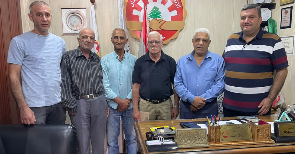 لقاء بين الاتحاد العمال الفلسطيني و اللبناني في الشمال