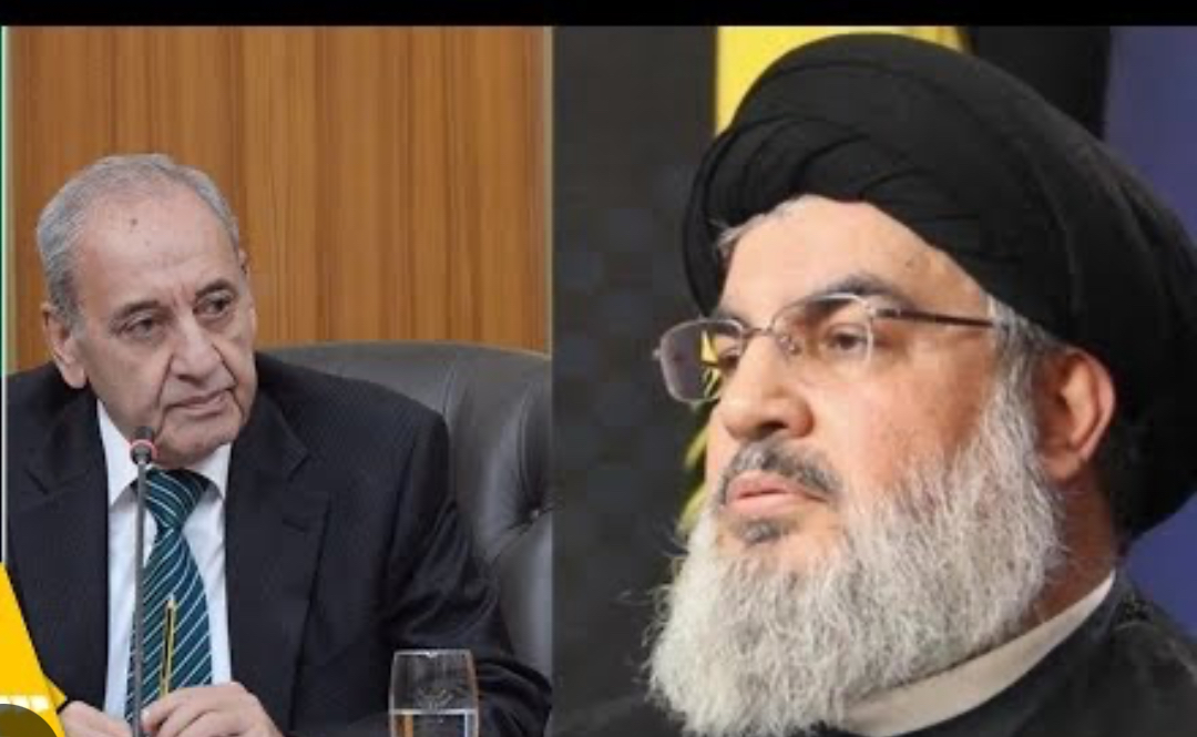الرئيس بري في وداع السيد حسن نصــــــرالله :*
