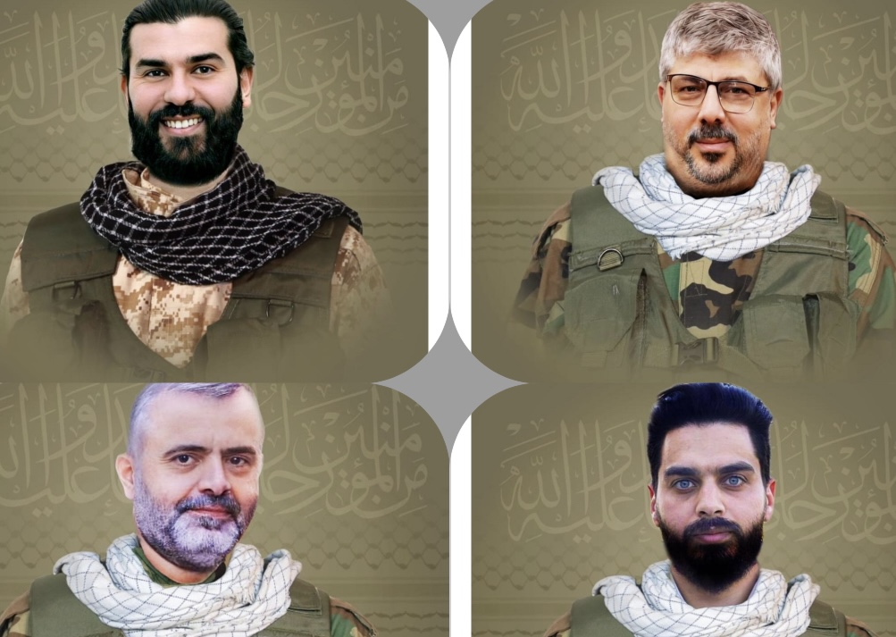 استشهدوا إلى جانب عفيف.. الحزب ينعي 4 شهداء!