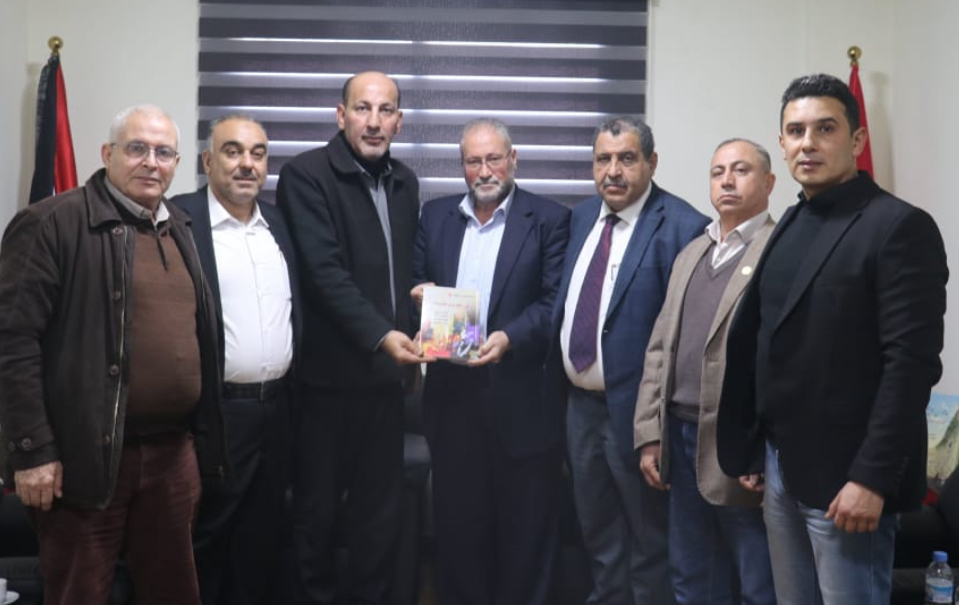 الجبهة الديمقراطية تستقبل وفد الاتحاد العام للمهندسين الفلسطينيين  في لبنان*