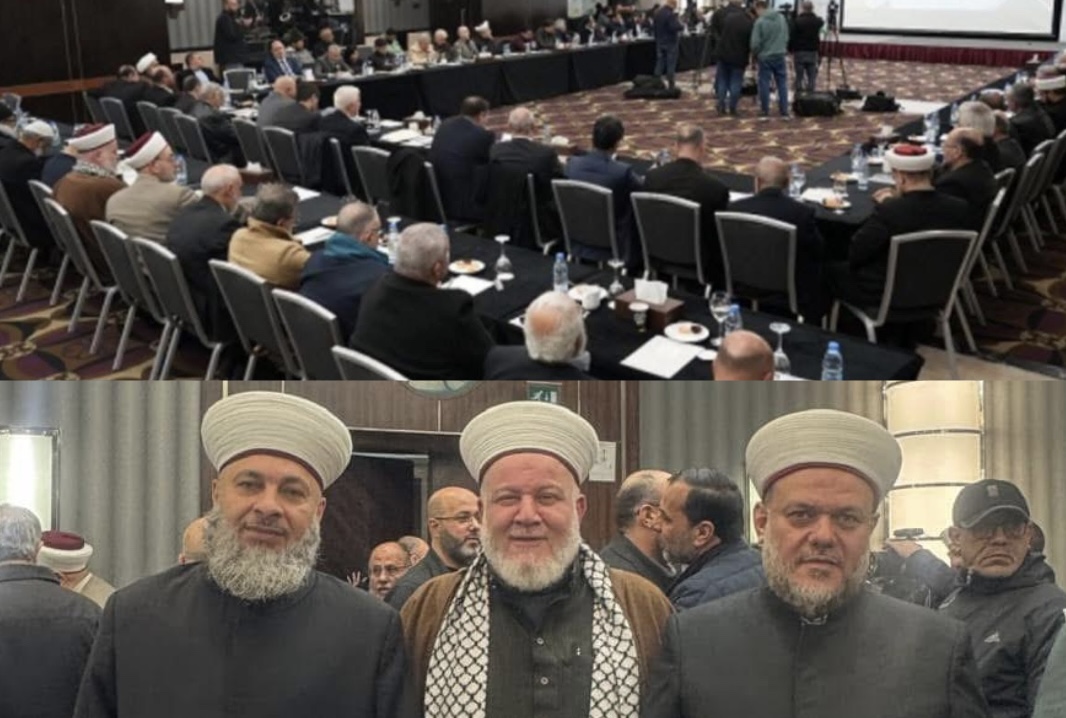 هيئة علماء فلسطين تشارك في المؤتمر الصحفي لمؤسسة القدس