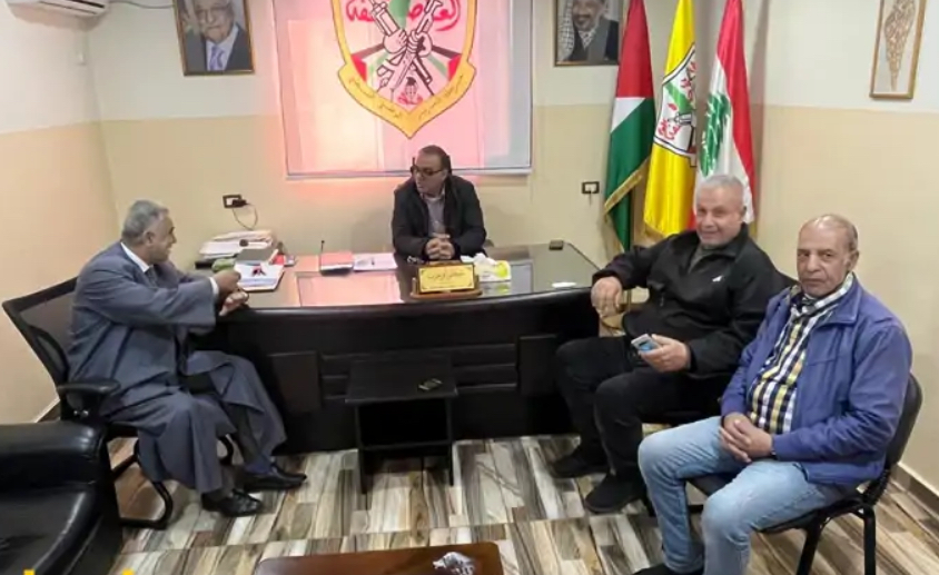 حركة "فتح" تستقبل وفدًا من لجنة رعاية المساجد والشؤون الدينية في مخيم البداوي