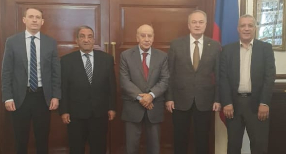 الجبهة الديمقراطية تعرض التطورات العامة مع السفير الروسي في لبنان