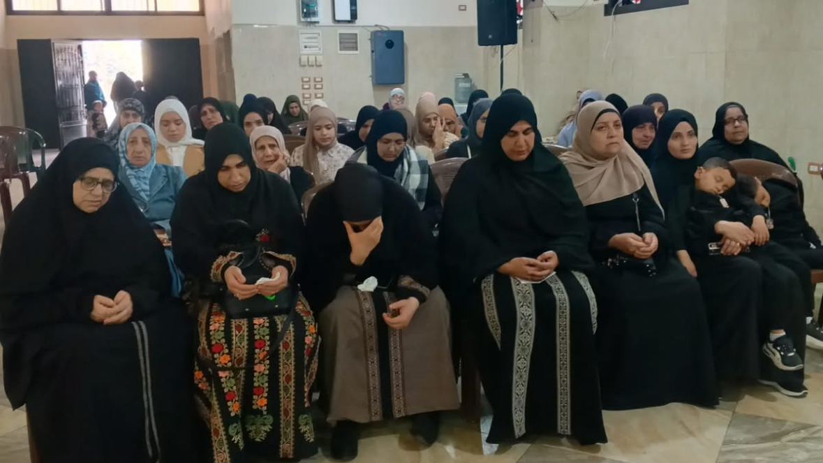 الهيئة النسائية في الشمال تنظم نشاطاً تضامناً مع غـ ـزة*