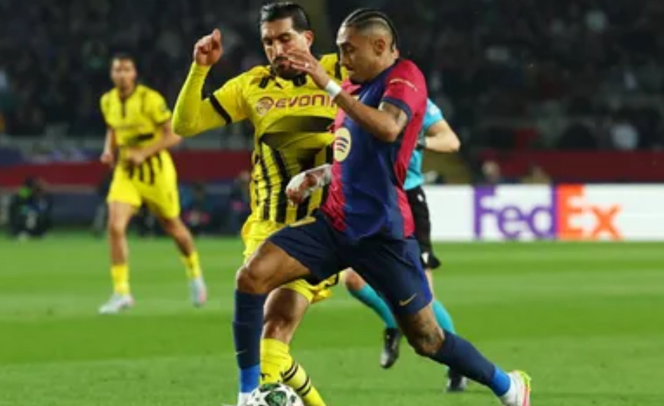 تشكيلة برشلونة الأساسية ضد دورتموند..