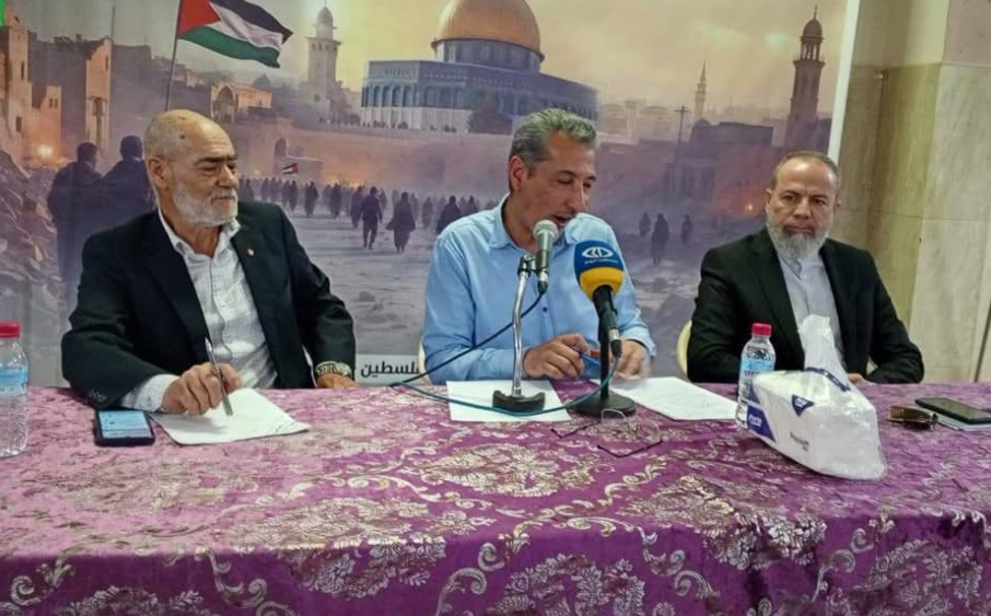 ندوة سياسية في نهر البارد بعنوان "من النكبة إلى طوfان الأقsى"