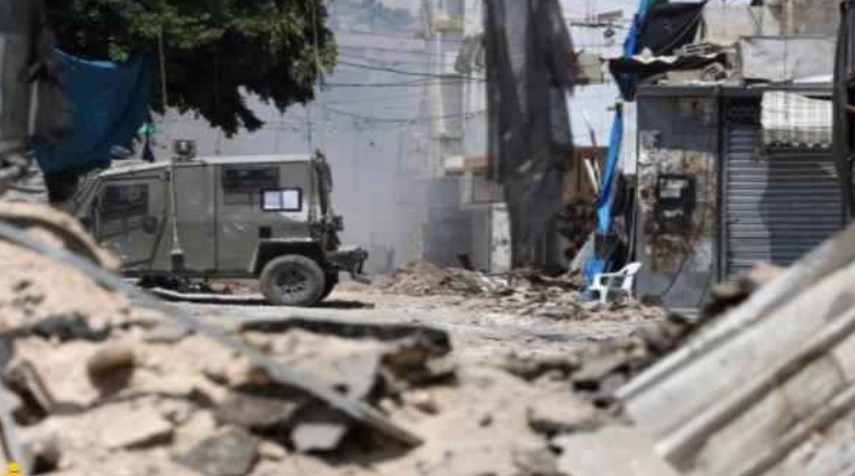 عدوان اسرائيلي متواصل على مخيم جنين