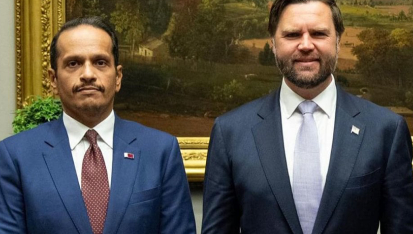 لقاء واشنطن يثير التفاعل... ماذا قال نائب الرئيس الأميركي لقطر؟