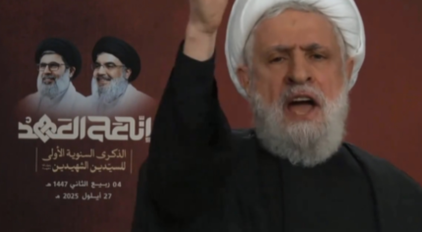 قاسم في ذكرى نصرالله: لن نترك الساح ولا السلاح