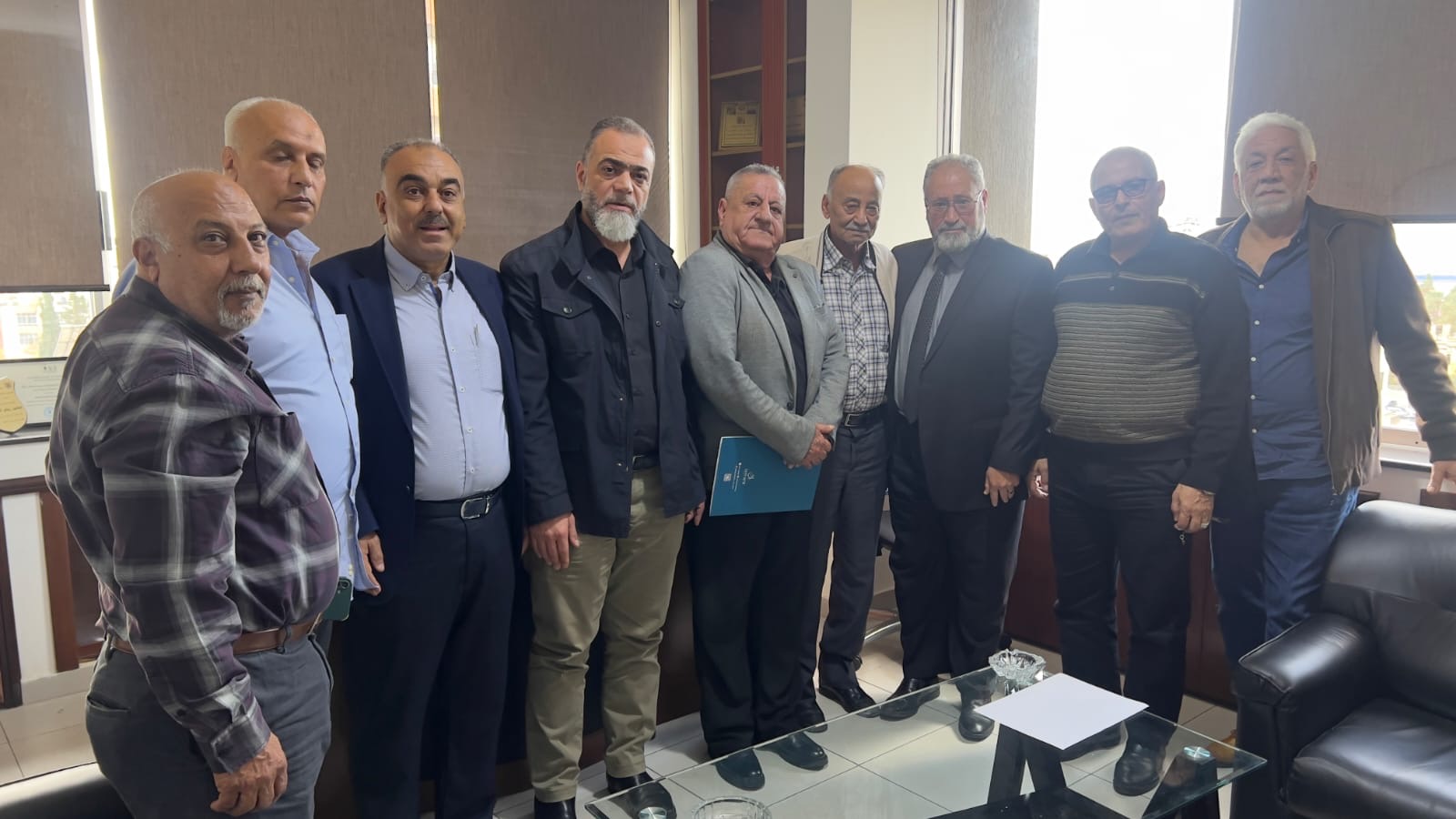 اتحاد المهندسين الفلسينيين يلتقي د.رياض ابو العينين