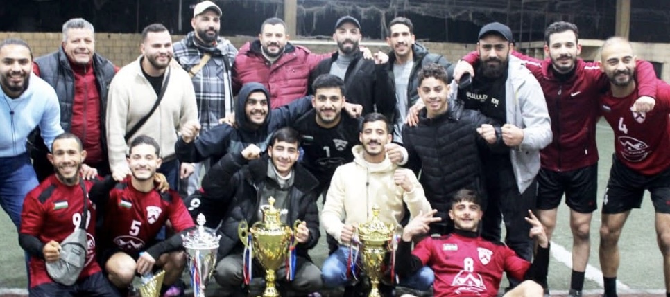فريق الأصدقاء يتوّج بطلاً لكأس التحدي – النجوم صيدا 🏆