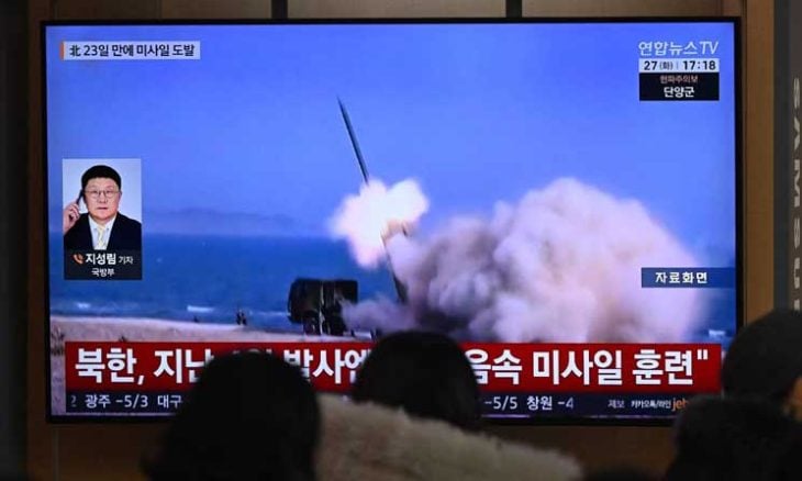 كوريا الشمالية تطلق “مقذوفا” على الأقل باتجاه بحر اليابان