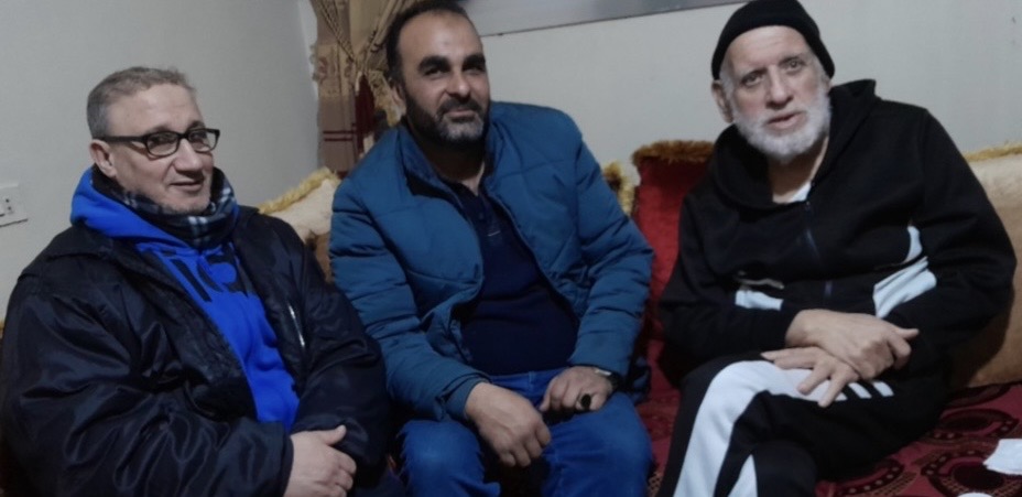 لجنة العمل الاجتماعي تعود الاستاذ بهيج السيد