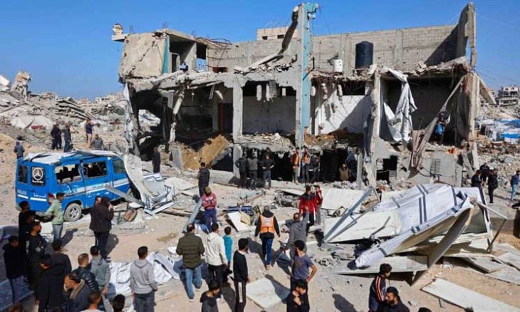 غزة.. قصف مركز شرطة الشيخ رضوان يودي بحياة 13 فلسطينيا- (صور وفيديو)