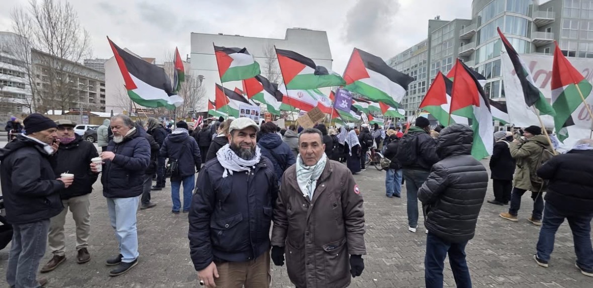 من برلين — صوت لن يُسكت ولن يهدأ ولن يستكين / تضامتاً مع فلسطين