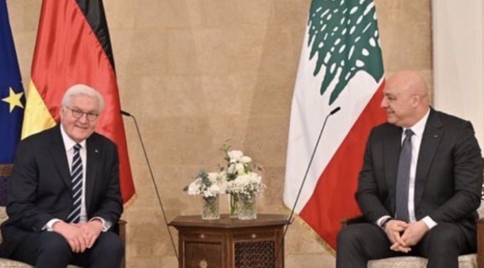 شتاينماير من بعبدا: سنبقى إلى جانب لبنان بعد إنتهاء مهمّة “اليونيفل