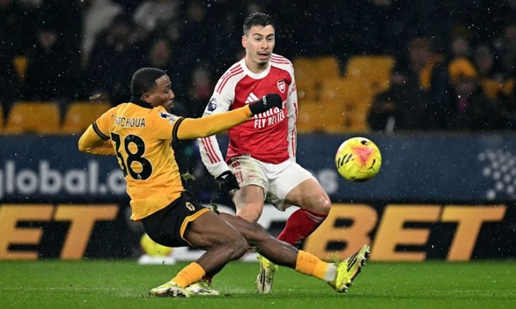 أرسنال يهدر نقطتين ثمينتين بتعادله مع ولفرهامبتون متذيل الترتيب