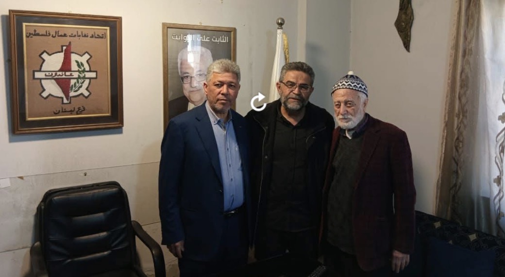 لقاء نقابي لبناني فلسطيني  لبحث تداعيات العدوان الصهيوني وآليات مواجهة التحديات الاقتصادية والوطنية