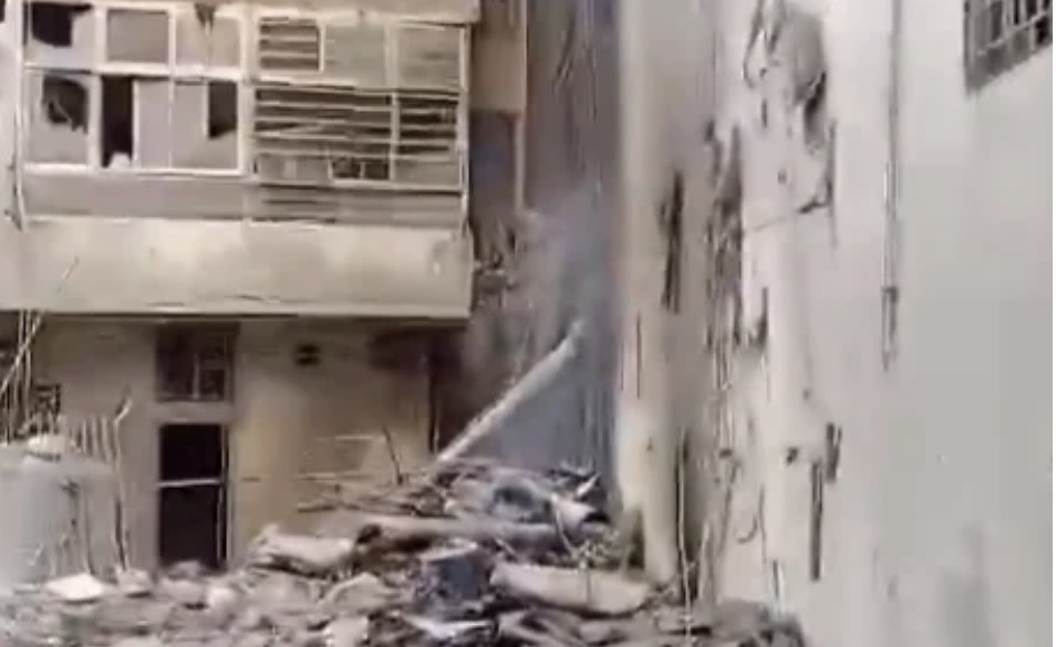 مشاهد صادمة من الضاحية… دمار واسع بعد سلسلة غارات إسرائيلية فجراً (فيديو)