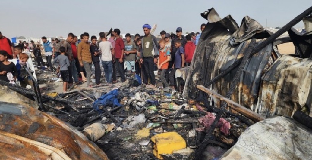 الاحتلال يواصل خروقاته: شهيد ومصابون بقصف خيمة نازحين غرب خان يونس