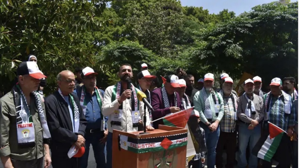 منظمة التحرير الفلسطينية و حركة "فتح” في منطقة بيروت تحيي الذكرى الثامنة والسبعين للنكبة تأكيدًا على حق العودة والثوابت الوطنية