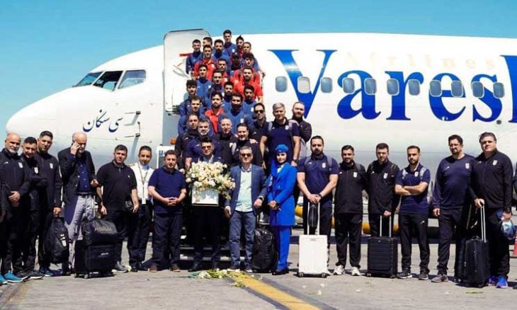 المنتخب الإيراني يبدأ معسكرا تحضيريا لكأس العالم في أنطاليا التركية
