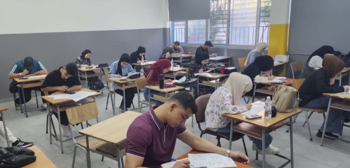 انطلاق امتحانات نهاية العام الدراسي لطلاب مركز سبلين للتدريب التابع للأونروا*