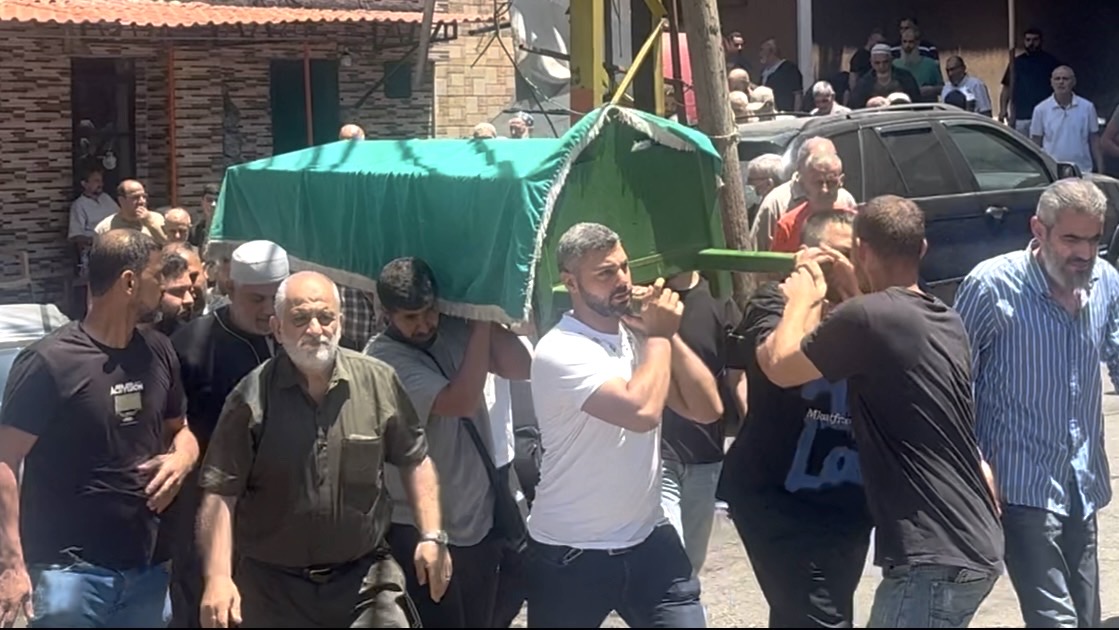 جنازة المرحوم أحمد محمد حميّد  (ابو وسيم)في مخيم البداوي