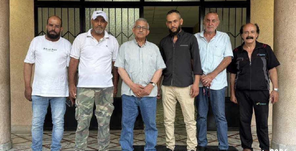 أسامة سعد يستقبل اللجنة الشعبية لمخيم العودة ويؤكّد دعم الجهود الأهلية