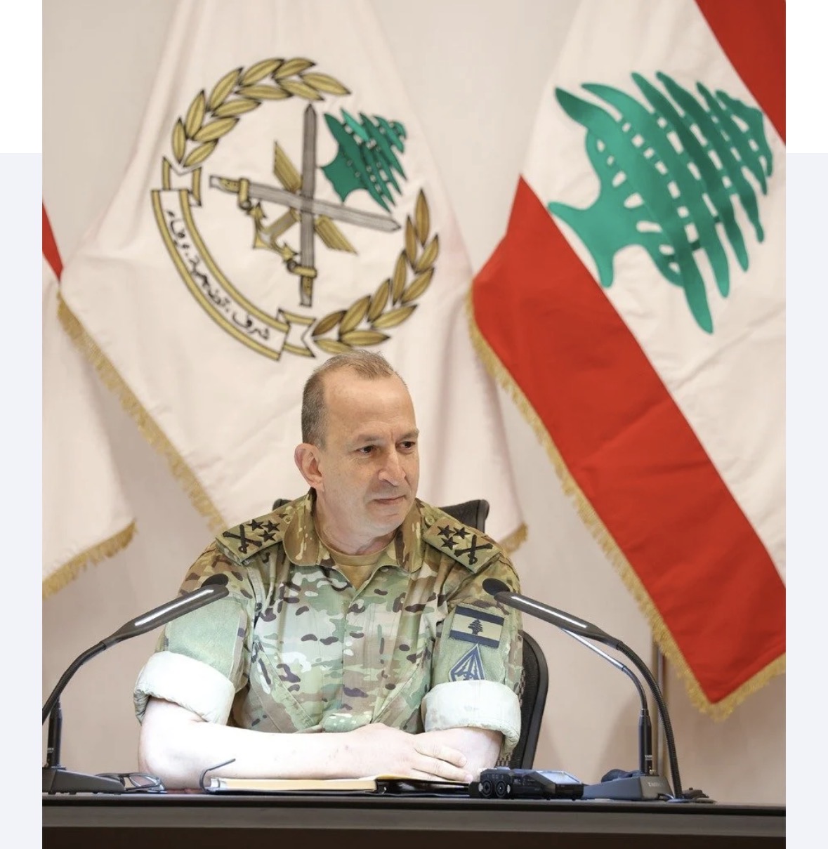 "السلم الأهلي خط أحمر"... قائد الجيش يرد على المشككين (فيديو)
