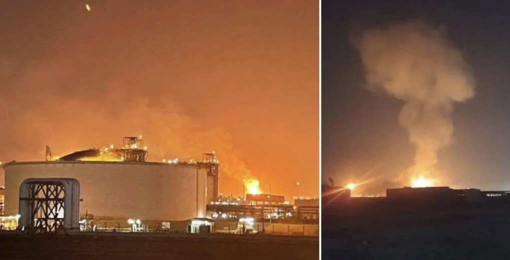 انفجار في قلب صناعة الغاز القطرية... 54 مصابًا و18 مفقودًا في رأس لفان