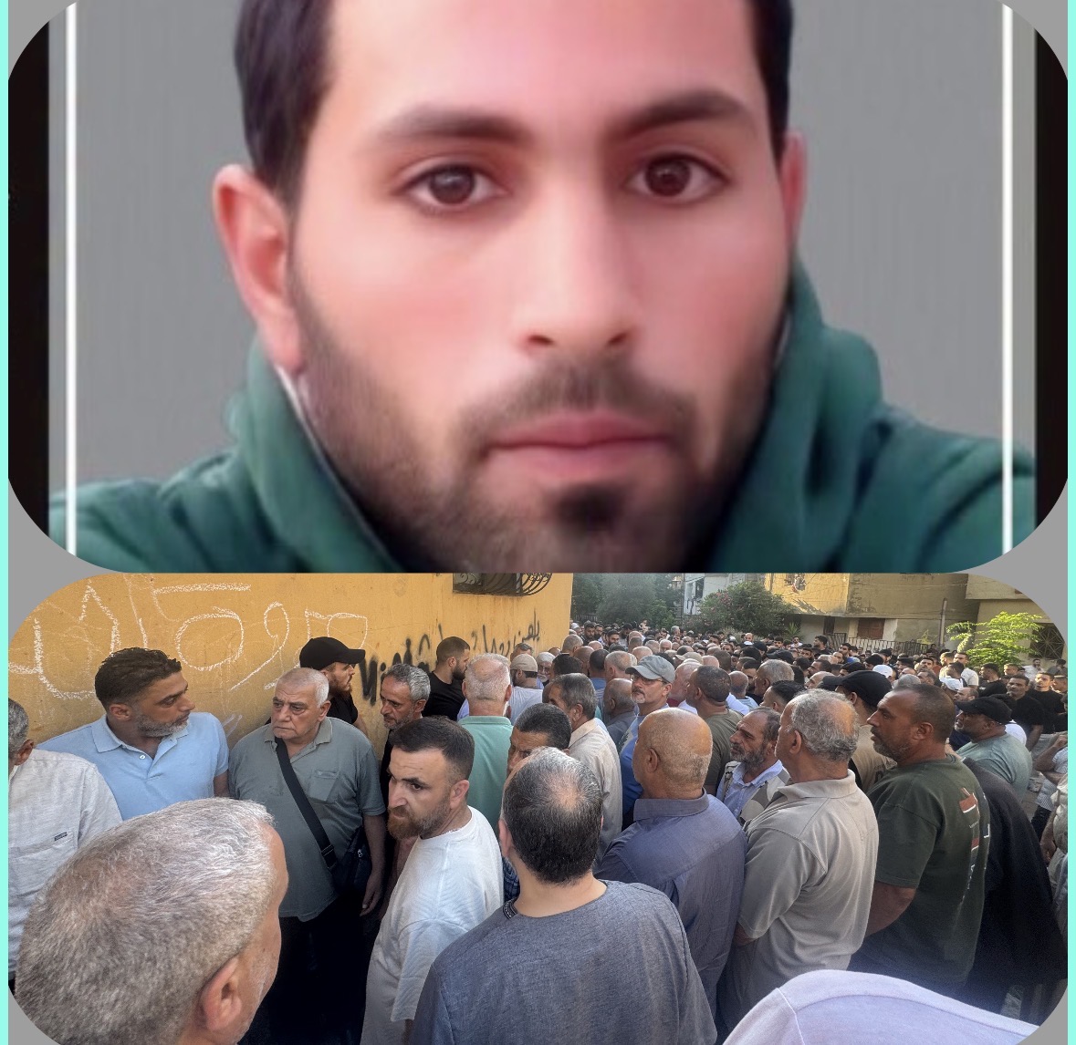 جنازة مهيبة للشاب محمد حسن محمد - أبو يوسف* في مخيم البداوي