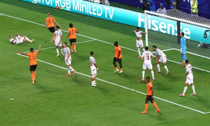 هولندا تُسقط تونس بالثلاثة وتصطدم بالمغرب في الدور الثاني- (فيديو)