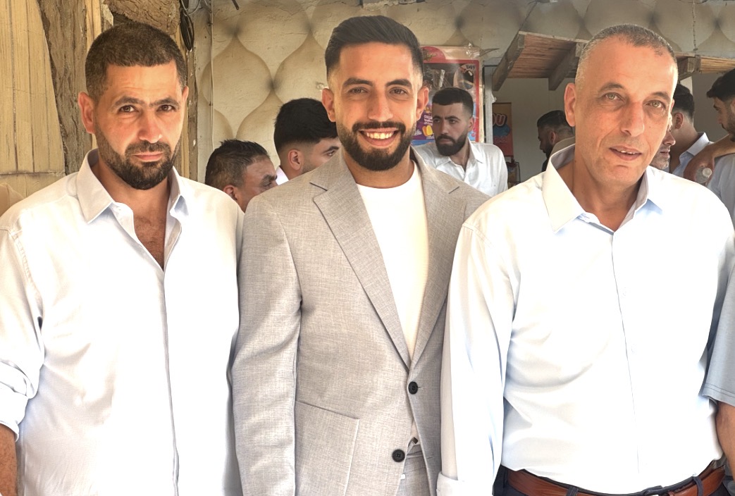 خطوبة الشاب المهندس مجد أحمد عمايري على كريمة الحاج محمود فتح الله الخطيب في مخيم نهر البارد