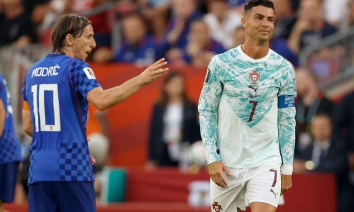 رونالدو يشيد بمودريتش بعد خروج كرواتيا من المونديال: أسطورة لن تتكرر