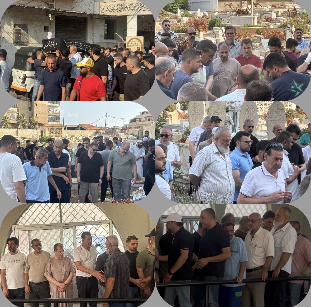 جنازة الحاجة عزيزة الجندي /أرملة الحاج رمزي فاعور في طرابلس
