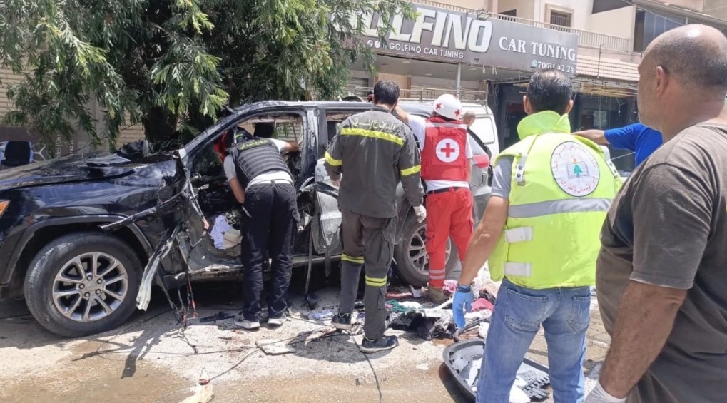استهداف سيارة في النبطية الفوقا... و3 شهداء في حصيلة أولية
