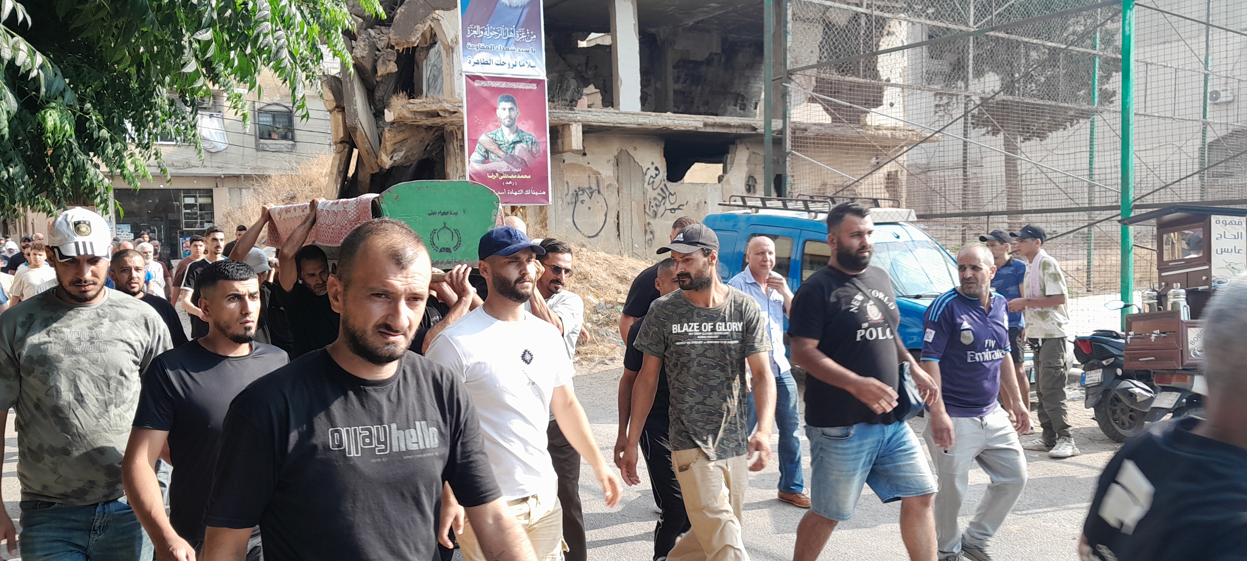بالصور جنازة الحاجة أم نزار عثمان"ابو النور"/ نهر البارد
