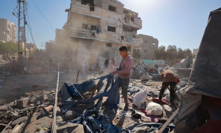 12 شهيدا بينهم مدير مركز شرطة جباليا في هجمات إسرائيلية على غزة- (فيديوهات)